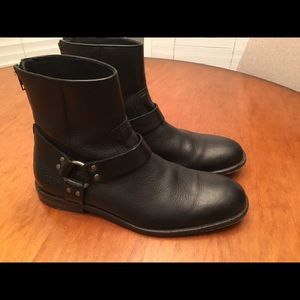 Frye Sam Harness Boot - Black 10m